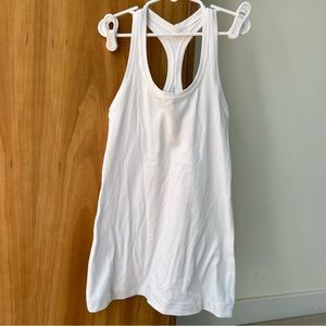 Lululemon white tank top